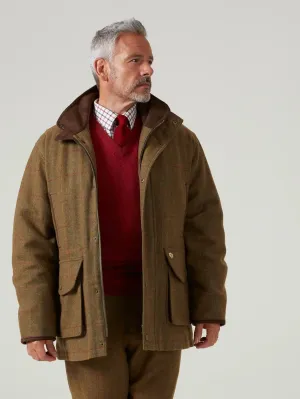 30% OFF ALAN PAINE Combrook Mens Shooting Field Coat - Hawthorn 2XL