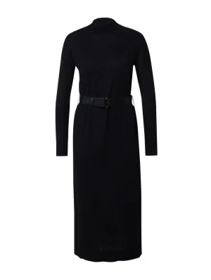 Knitted dress by Karen Millen, black
